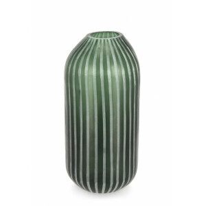 Vaza flori sticla verde Mattala 18x36 cm