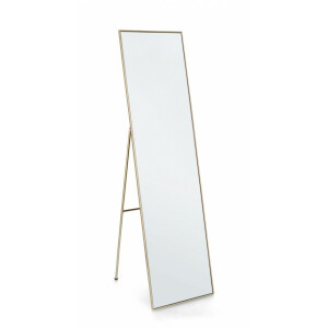 Oglinda podea otel auriu Universe 40x4x150 cm