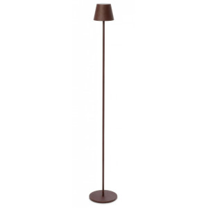 Lampadar metal maro cu led Etna 17x115 cm