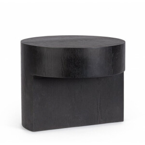 Masuta mdf negru Stanwood 50x40 cm