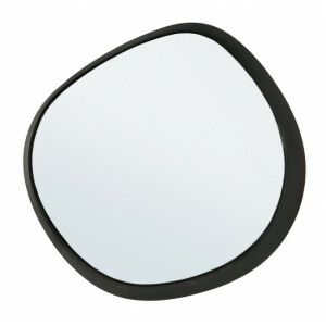Oglinda perete otel negru Hydra 86x5.5x82 cm