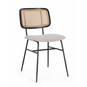 Set 2 scaune multicolore Glenna 45x59x80.5 cm