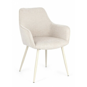 Set 2 scaune bej Cora 58x63x85.5 cm