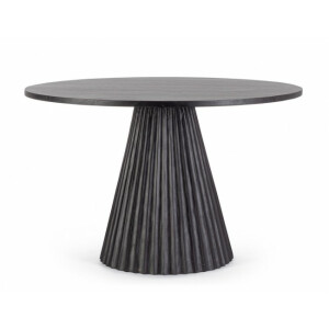 Masa lemn mango negru Orissa 120x76 cm