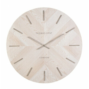 Ceas perete mdf natur 76x3 cm