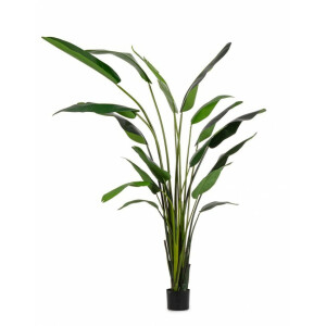 Planta artificiala in ghiveci verde 18 frunze 180x140x310 cm
