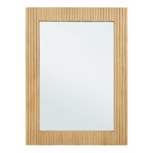 Oglinda lemn natur Charley 60x1.8x80 cm