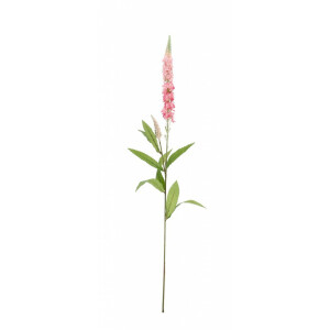 Set 24 flori artificiale verzi roz 12x5x76 cm