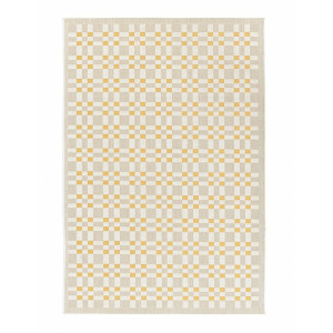 Covor textil bej galben Marcel 160x230x0.3 cm