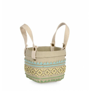 Ghiveci flori ciment 15.5x15x13.5 cm