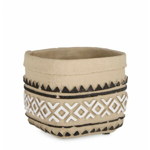 Ghiveci flori ciment GR 15.5x15x13.5 cm