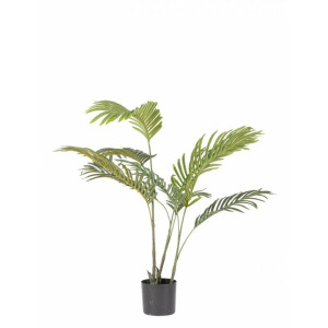 Planta artificiala verde in ghiveci 9 frunze 75x80 cm