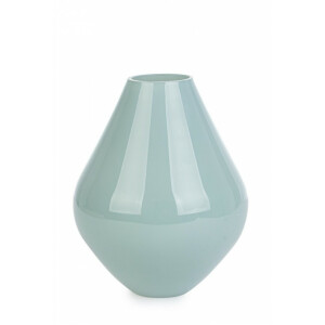 Vaza flori sticla verde Klair 17.5x21.5 cm