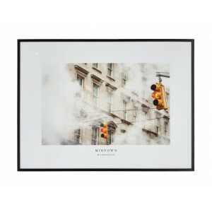 Tablou decorativ Downtown 80x2.5x60 cm