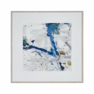Tablou decorativ abstract multicolor 60x2.5x60 cm
