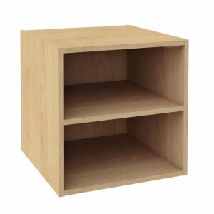 Raft pardoseala 1 polita mdf natur 35x35x35 cm