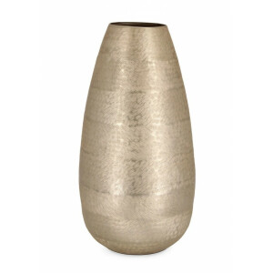 Vaza flori aluminiu auriu 20x40 cm