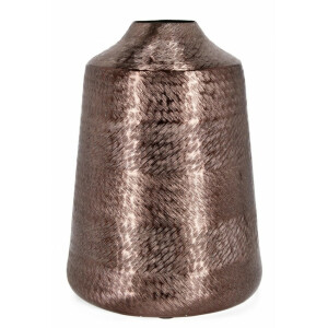Vaza flori aluminiu bronz Svas 24.5x32 cm