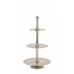 Platou supraetajat metal auriu Mallet 45x82 cm