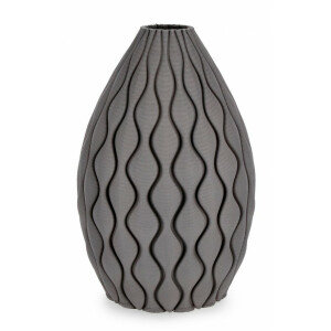 Vaza flori ceramica gri Kylo 19x28 cm