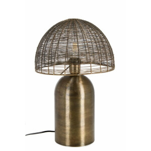Veioza metal cupru Inay 29x44 cm