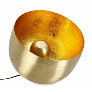 Veioza metal auriu Isham 36x32 cm