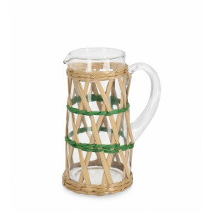 Carafa decorativa sticla Soraya 10x20 cm