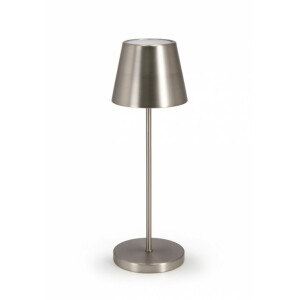 Veioza metal argintiu Etna 12x38 cm