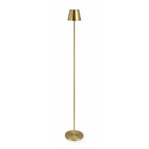 Lampadar cu led metal auriu Etna 17x115 cm