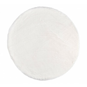 Set 4 covorase textil alb Kathlin 90 cm