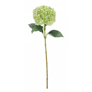 Set 12 Hortensii artificiale verzi 30x25x67 cm