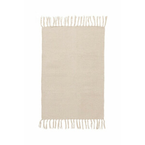 Covoras bumbac ivoire Yoshiko 60x90 cm