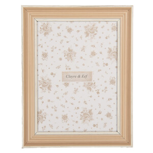 Rama foto masa mdf alb maro 19x2x24 cm / 15x20 cm