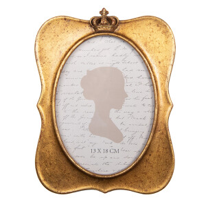 Rama foto masa polirasina aurie 17x2x22 cm / 13x18 cm