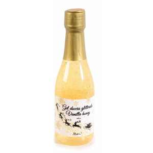 Gel dus, cadou Craciun aroma miere vanilie 5x17 cm, 190 ml