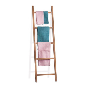 Scara decorativa lemn maro 42 x 148 cm