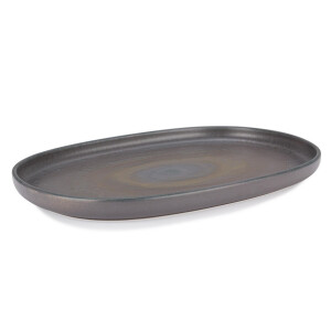 Set 4 platouri piatra gri antracit Calheta 32,5x22,3x2,7h