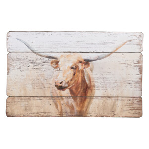 Tablou decorativ lemn 71x3x46 cm