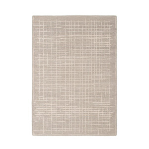 Covor lana bumbac bej Barlam 160x230 cm