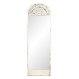 Oglinda perete fier alb antichizat 41x3x135 cm