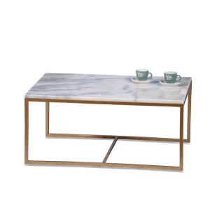 Masuta marmura fier 77 x 58 x 34 cm