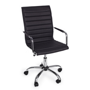 Scaun birou negru Perth 53x54x98 cm