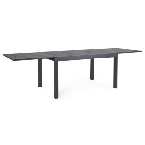 Masa extensibila aluminiu gri antracit Clev 135/270x90x75h