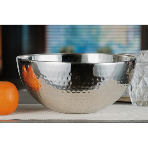 Bol otel argintiu 28 x 12,5 cm