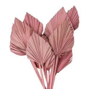 Buchet flori roz uscate 55 cm
