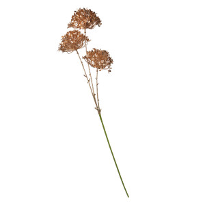 Set 3 flori artificiale polipropilena aurie 12x7x68 cm