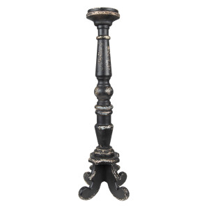 Sfesnic lemn negru 23x65 cm