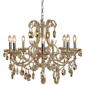 Candelabru metal argintiu sticla bej 70x58 cm