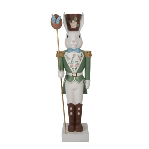 Figurina Iepuras Paste ceramica multicolora 28x23x96 cm