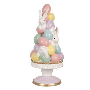 Decoratiune Paste ceramica multicolora Ø 27x61 cm